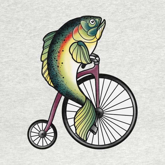 Fish without a bicycle by Amandahinrichs